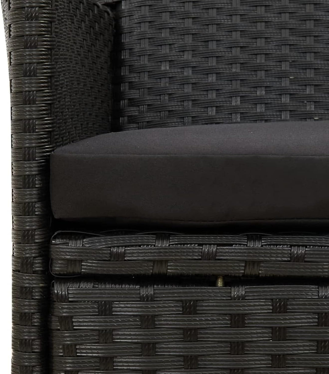 Tidyard 4 Stk. Gartenstühle Rattan Gartensessel Rattanstühle Balkonstuhl Relaxsessel Garten Essstühl