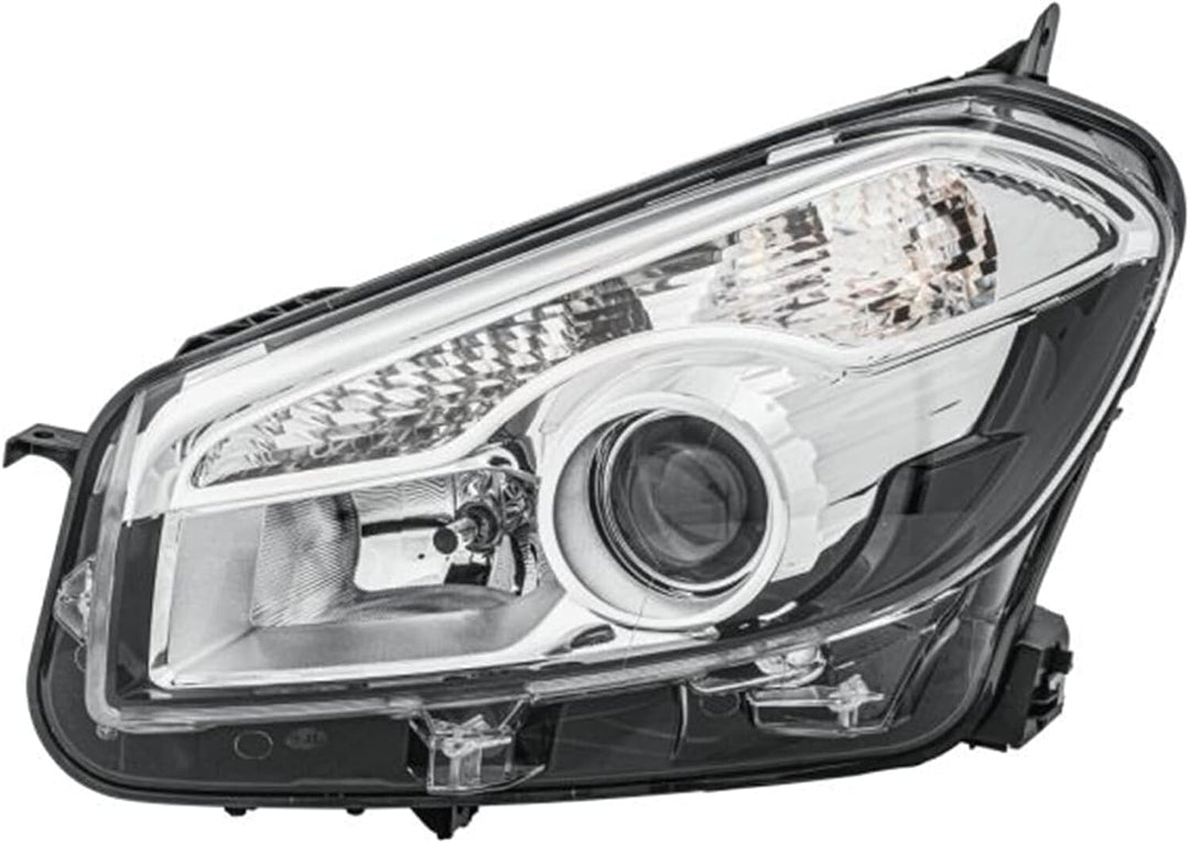 HELLA 1EL 010 335-051 DE/Halogen-Hauptscheinwerfer - links - für u.a. Nissan Qashqai I (J10, NJ10, J