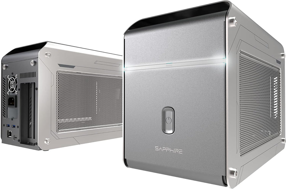 Sapphire Gearbox 500 EMEA Thunderbolt 3 USB-C Plus Pulse RX 6600 XT, 34263-04-52G, Schwarz