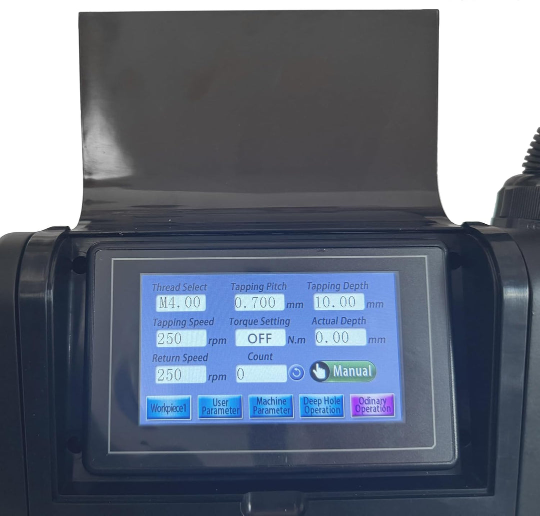 WELDINGER professional Gewindeschneidmaschine M16 vertikal + horizontal Gewindeschneidarm (für Werkb