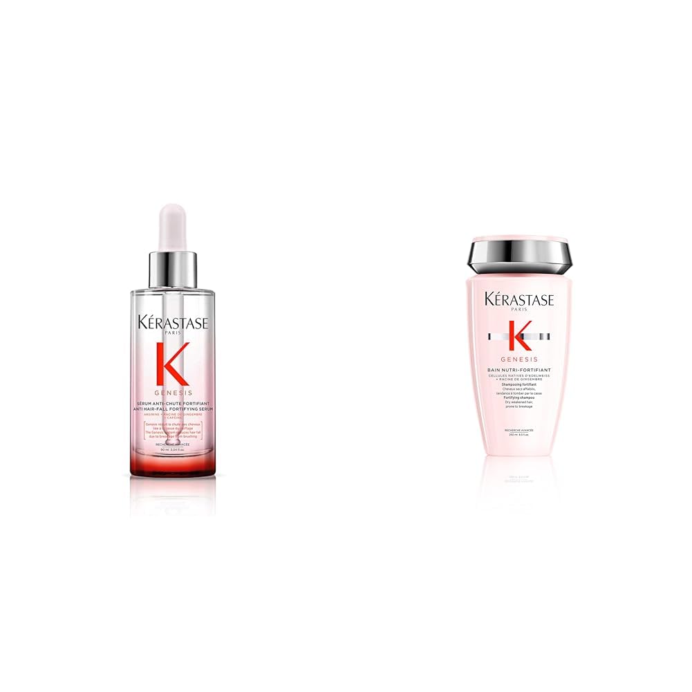 Kérastase Stärkende Haarkur für feines und brüchiges Haar, Gegen Haarausfall und Haarbruch, Sérum An