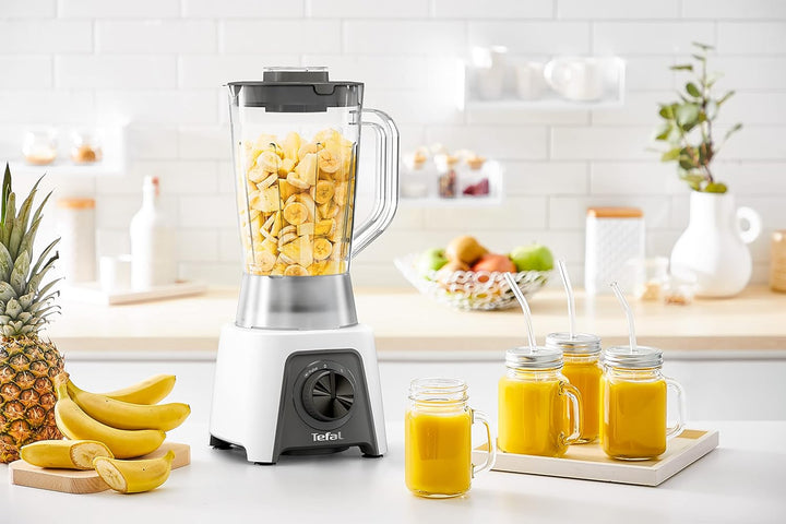 Tefal BL2C01 Blendeo Standmixer | 450-W-Motor | 1,5 Liter Fassungsvermögen | 2 Geschwindigkeiten + P
