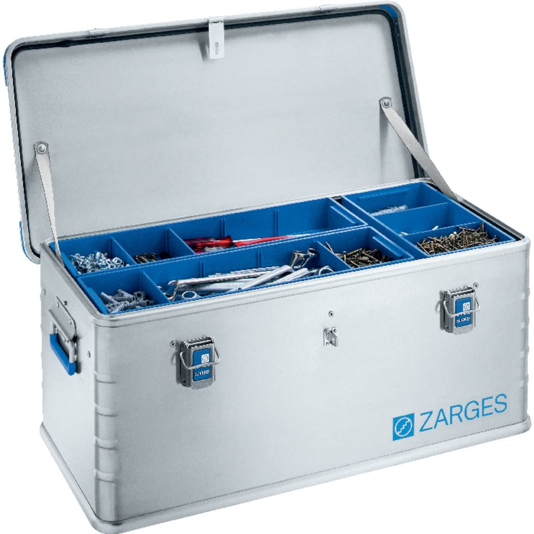 Zarges 40708 Alu-Eurobox-Wzb 81l, IM: 750x350x310mm, farbe