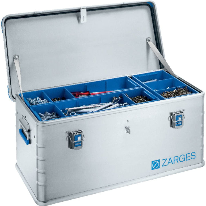 Zarges 40708 Alu-Eurobox-Wzb 81l, IM: 750x350x310mm, farbe