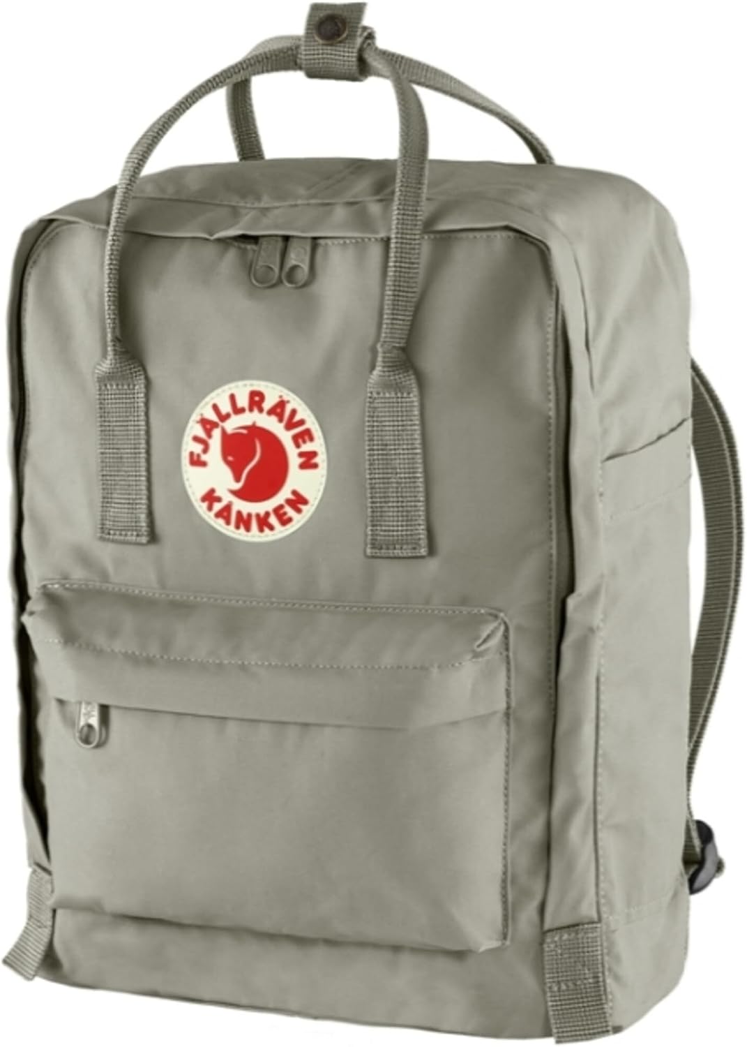 Fjällräven Unisex Rucksack Kånken Fog (23510-021) 13 x 27 x 38 cm, 16 Liter Rucksack Single, Fog (23