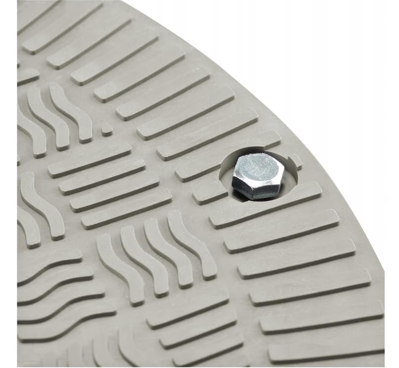 BABYLONPLAST Schachtabdeckung, Kanaldeckel, DN400, Kunststoff Schachtdeckel 15 kN - Passend für Ø400