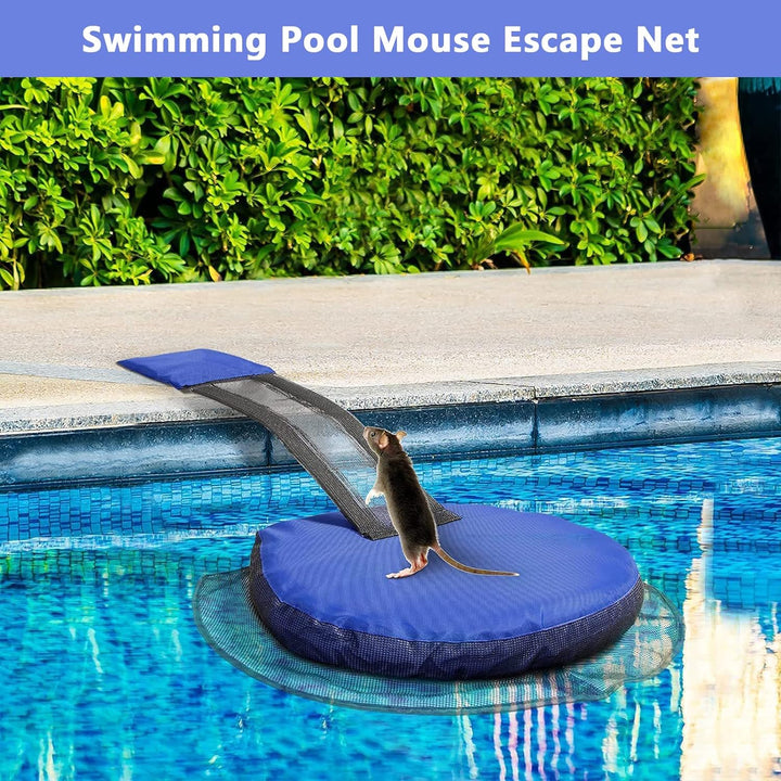 2 Stück Tierrettende Fluchtrampe für Pool, Schwimmende Rampe Rettungen, Schwimmbadzubehör, Pool-Krit