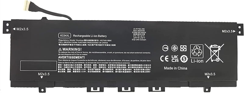 AKKEE 53.2Wh KC04XL Laptop Akku für HP Envy X360 13-AG 13z-AG 13M-AG 13-AR 13-AH 13-AQ 13T-AQ 13M-AQ