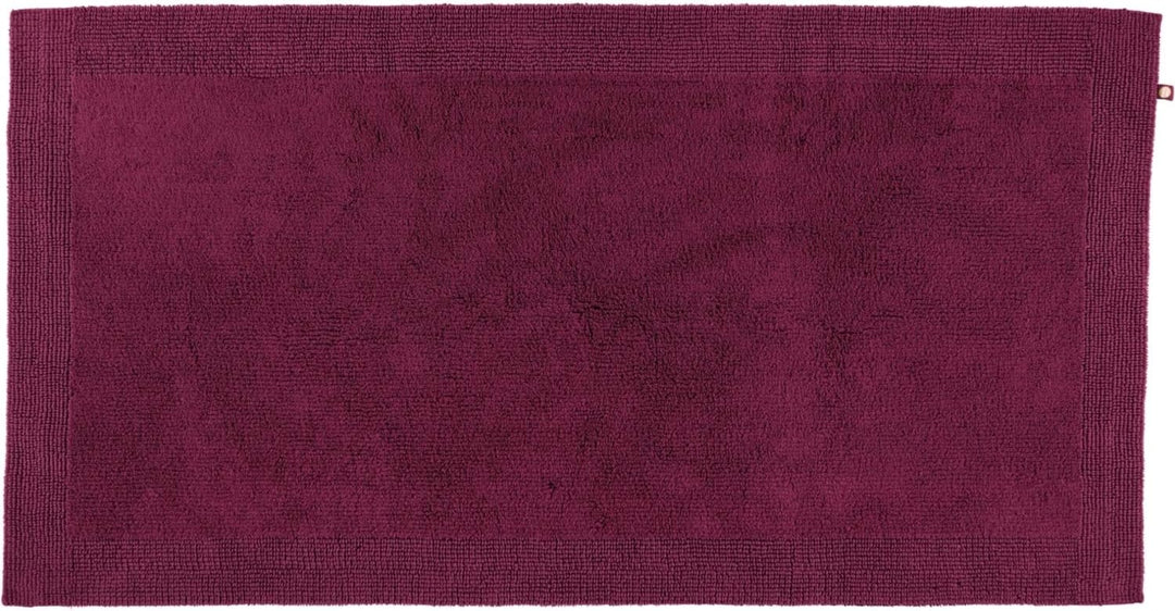 RHOMTUFT Prestige Badteppich 100% Baumwolle 237 Brombeer, 80 x 160 cm 80 x 160 cm Badteppich 237 Bro