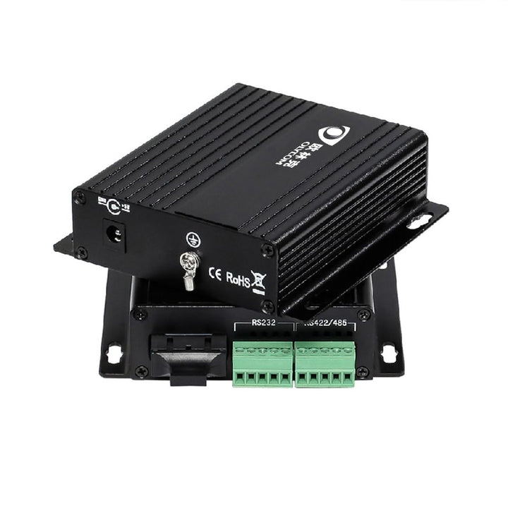 1 Paar Seriell-zu-Glasfaser Adapter Konverter RS232 RS485 RS422 Optisches Modem, 1310 nm, SC-Stecker