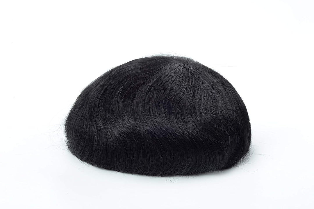Lordhair Perücke Männer,Realität Toupet,0,06 mm Alle V-Looped Dünnes,Haarfreestyle,Natürlich eng anl