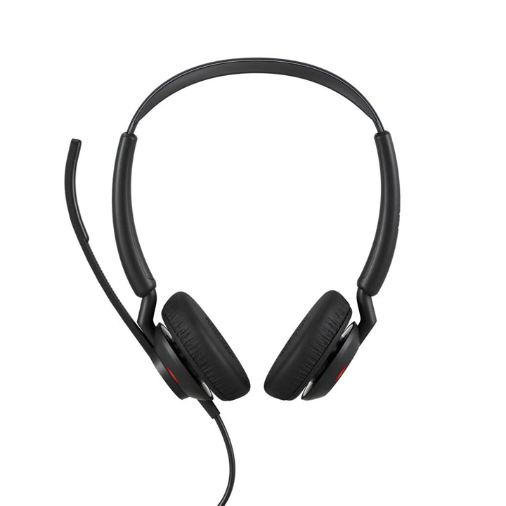 Jabra Engage 50 II schnurgebundenes Stereo-Headset mit Link Call Control, geräuschunterdrückender 3-