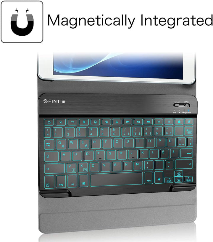 FINTIE Tastatur Hülle für Samsung Galaxy Tab A 10,1 2016 T580N/ T585N - Schutzhülle mit [Hintergrund