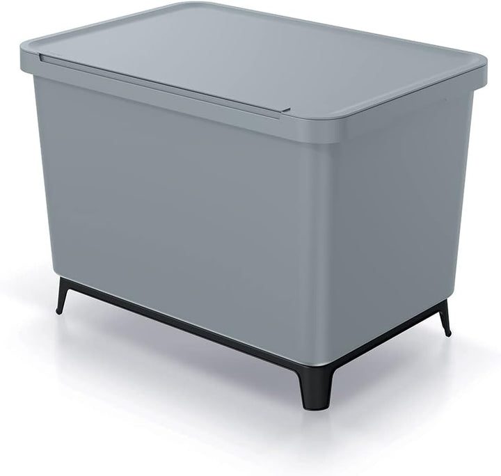 BirnePower Mülleimer 3er Set 1x 23L + 2x 10L Müllbehälter Abfalleimer 43L Mülltrennsystem Müllsammle
