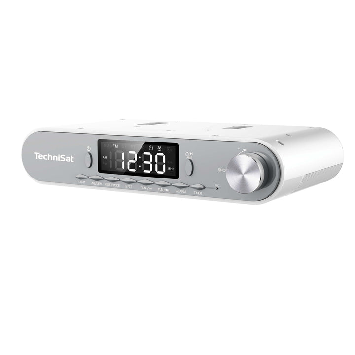TechniSat Viola Küchenradio - Unterbau Radio mit UKW/FM, LED Display, Arbeitsleuchte, Timer, Bluetoo