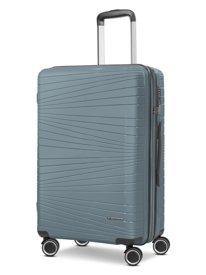 Franky Dallas 3.0 Hartschalen-Koffer gross | Reisekoffer - Trolley ausgestattet mit 4 Rollen, einem