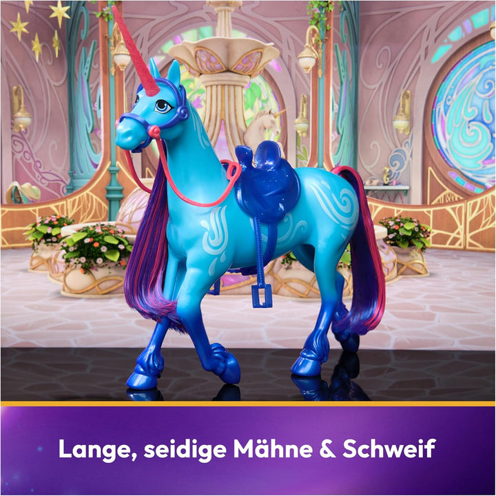 Unicorn Academy Einhorn River - ca. 28 cm grosses Einhorn von Isabel zur beliebten Netflix-Serie, mi