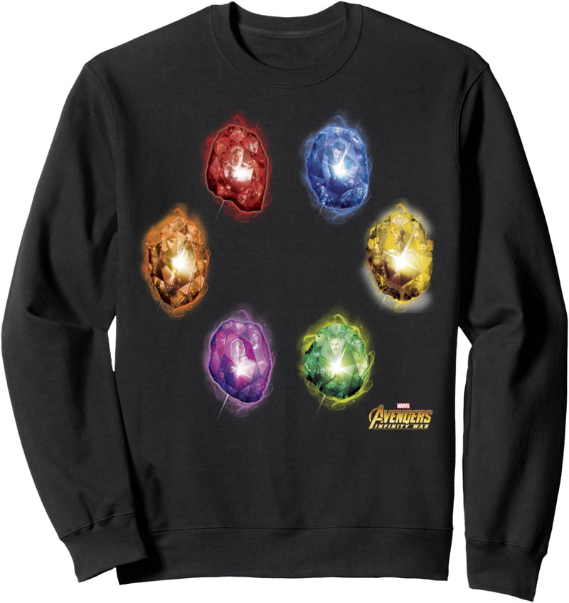 Marvel Avengers Infinity War Stones Glow Sweatshirt