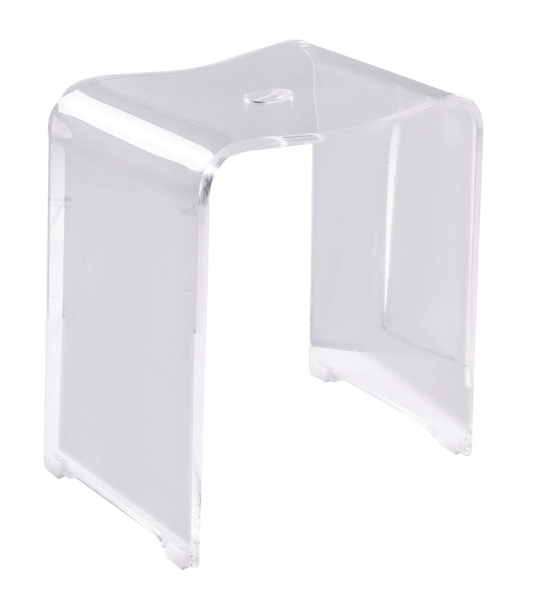 RIDDER A211100 Trendy Bad-Hocker, Acryl, transparent, ca. 39 x 47 x 28 cm, Transparent
