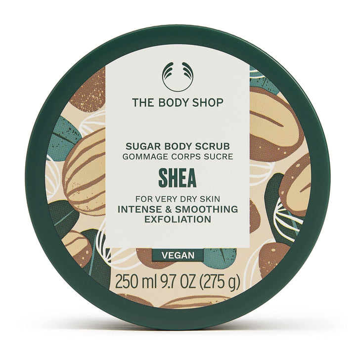 THE BODY SHOP Shea Sugar Body Scrub 250 ml Vanilla 250 ml (1er Pack), Vanilla 250 ml (1er Pack)