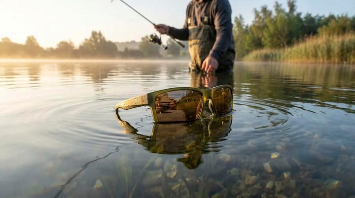 Zite Fishing Polarisationsbrille | Culo | Polbrille Angeln verspiegelt, UV400 & Schwimmfähig | Ultra
