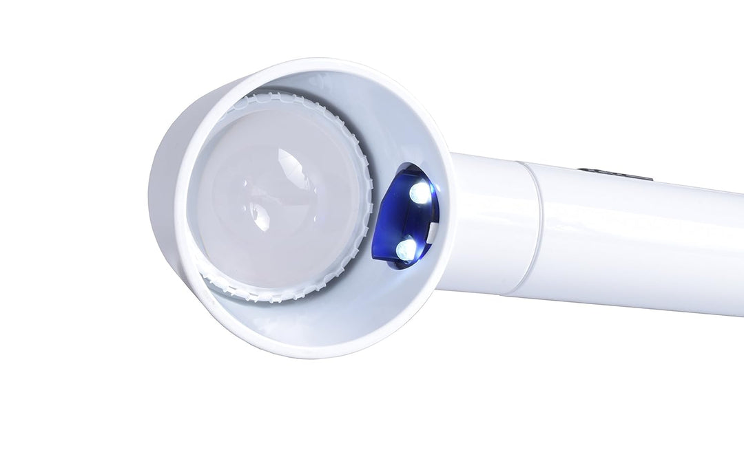 Eschenbach System Vario Plus LED-beleuchtete Standlupe, 6x, 1, 6x
