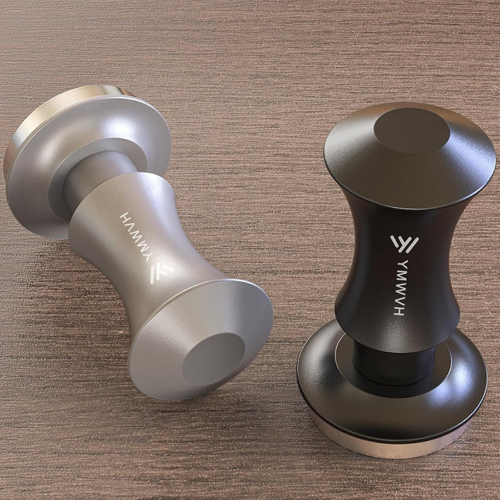 Espresso Tamper 58,3mm, YMWVH Kaffee Tampers Kaffeestampfer mit Doppelfeder Auto-Rücksprung, 30lb Ko