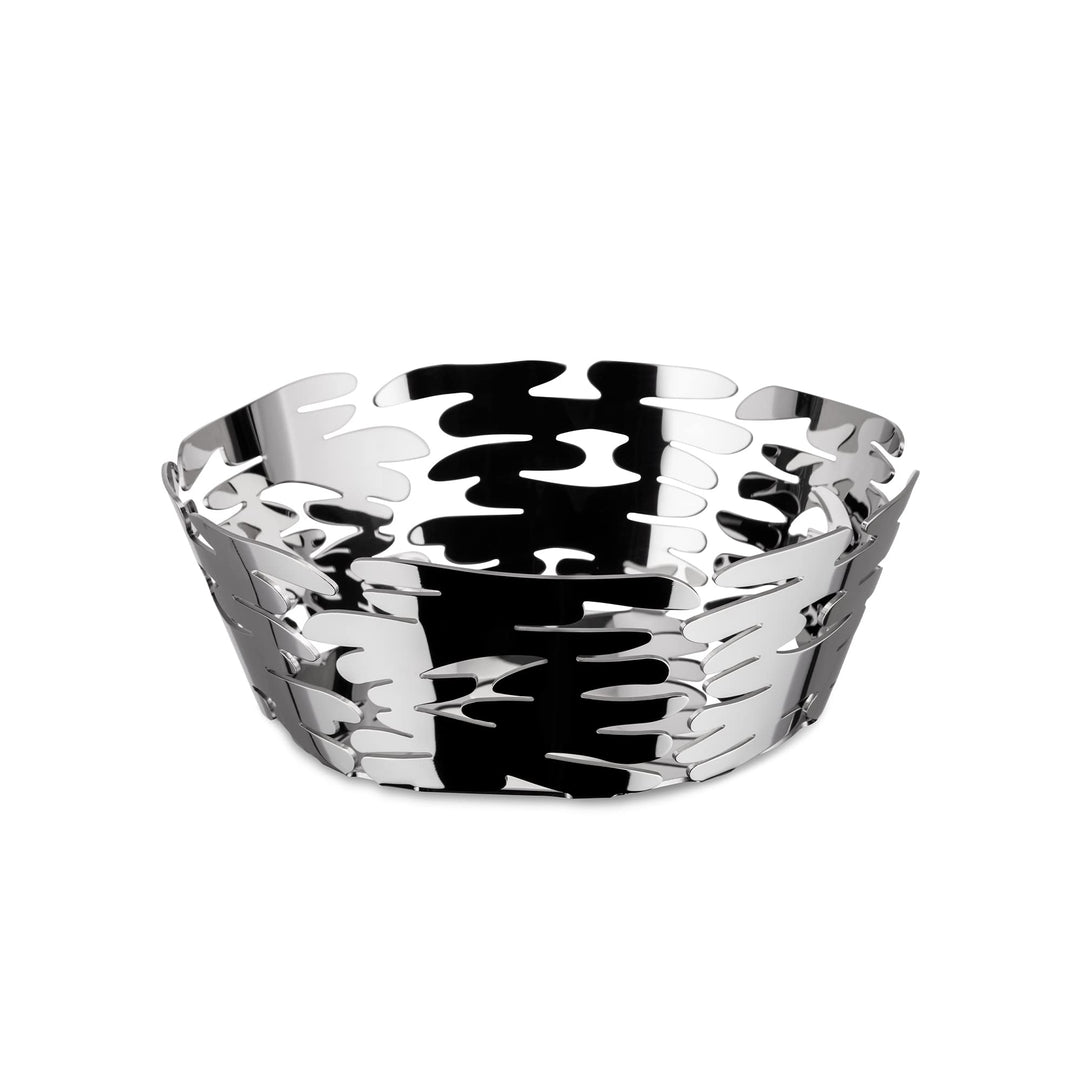 Alessi Barket BM10/18 - Design Korbschale mit durchgebrochener Verzierung, 18/10 Edelstahl, 18 cm,7