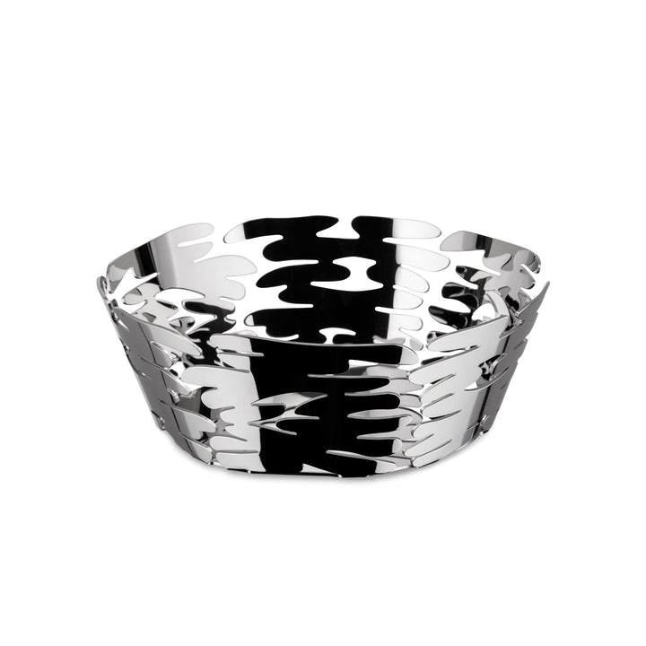 Alessi Barket BM10/18 - Design Korbschale mit durchgebrochener Verzierung, 18/10 Edelstahl, 18 cm,7