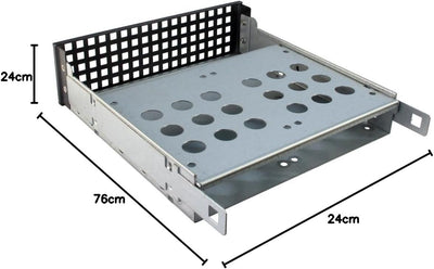 Inter-Tech 88887100 Case IPC Server 1U-10248 (48cm), o.PSU
