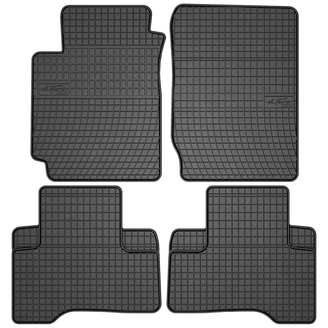 SMK Gummimatten auto fussmatten Satz für Suzuki Grand Vitara II 2005-2014 Erleben Sie einen neuen St
