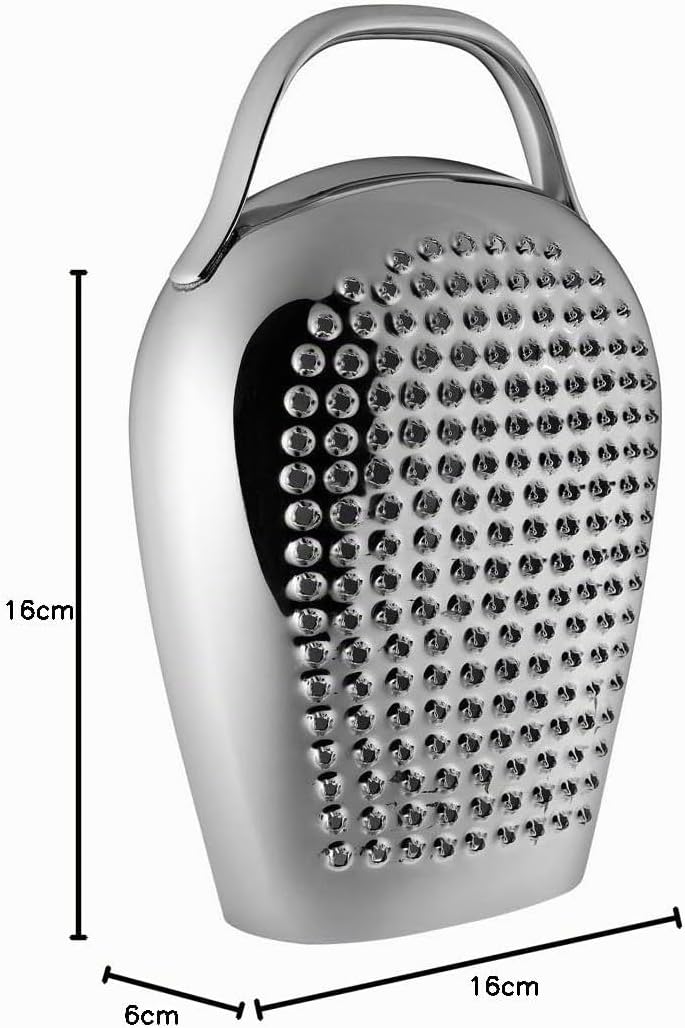 Alessi Cheese Please CHB02 - Design-Käse-Reibe, 18/10 Edelstahl