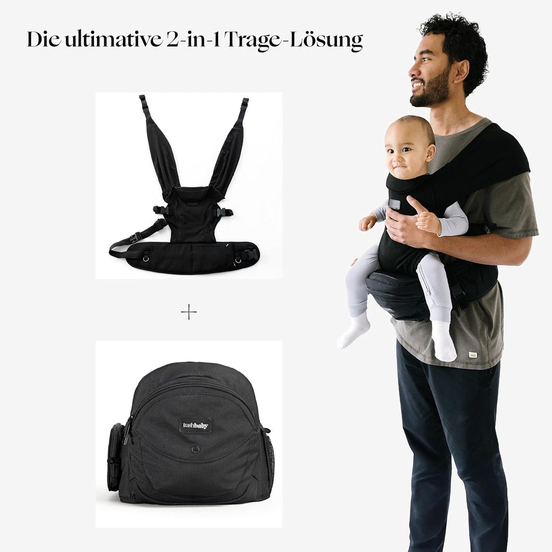 TushBaby SNUG-BLACK/TB-Black-Set