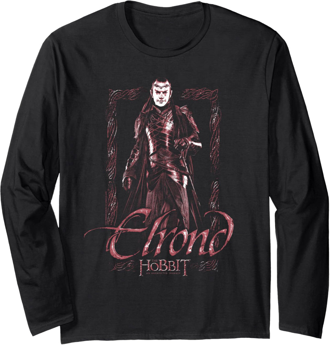 Hobbit Elrond Stare Langarmshirt