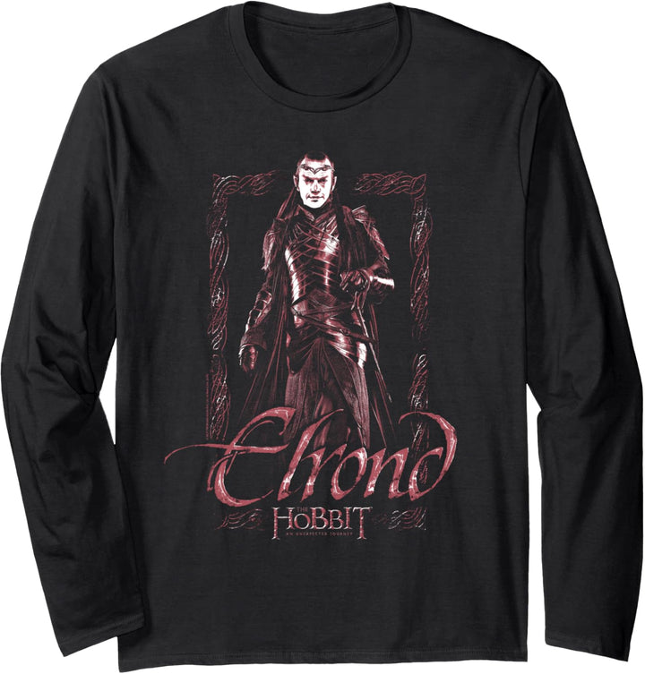 Hobbit Elrond Stare Langarmshirt