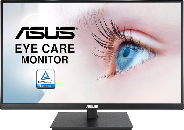 ASUS Eye Care VA27AQSB | 27 Zoll WQHD Monitor | Rahmenlos, ergonomisch, Flicker-Free, Blaulichtfilte