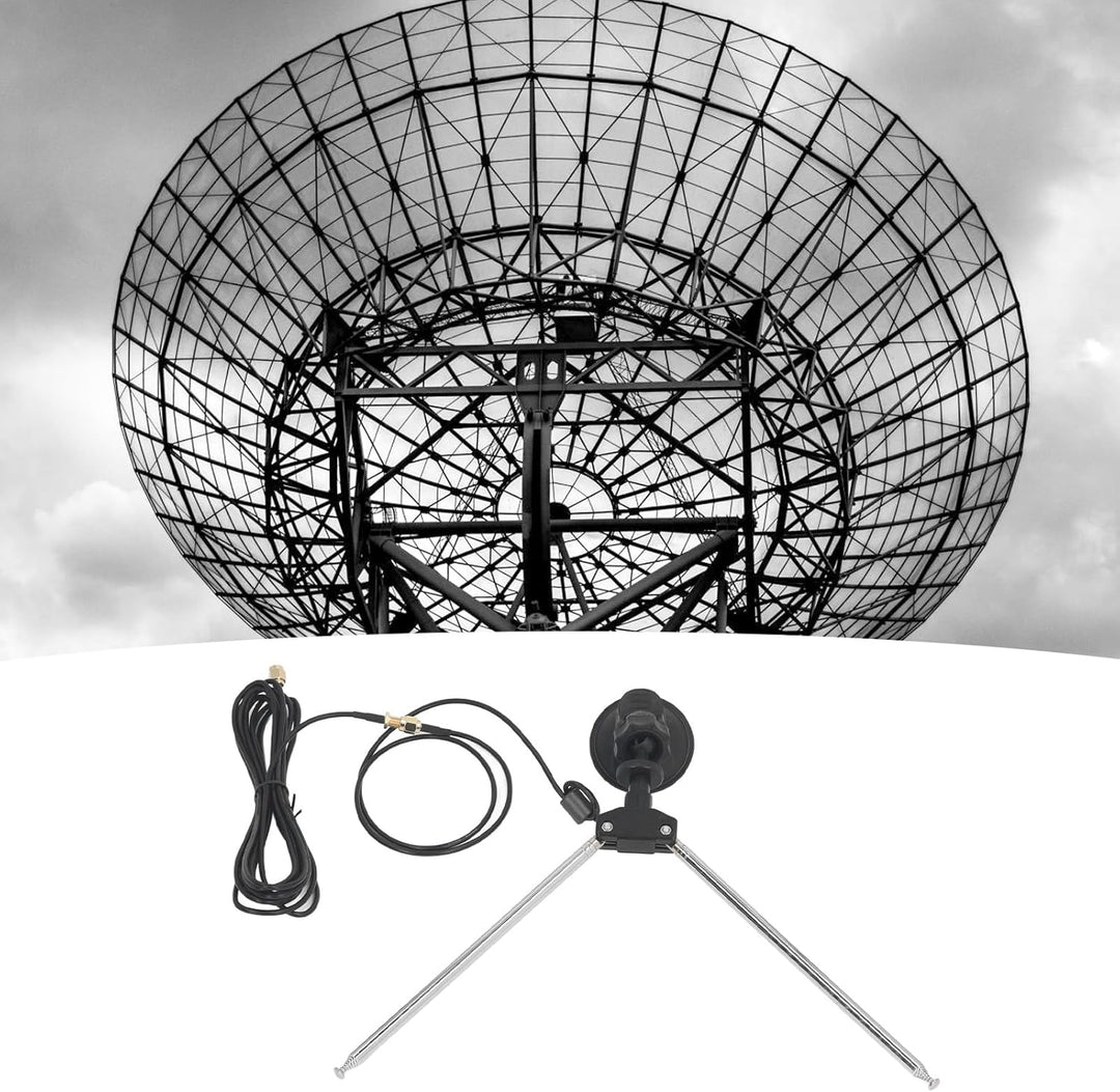 SDR-Empfängerantenne, Mehrzweck-Dipolantennenset mit 60 cm langem RG174-Kabel und SMA-Stecker für SD