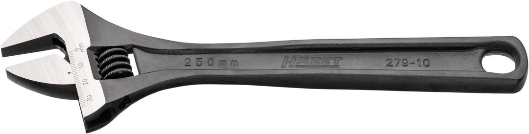 Hazet Einmaulschlüssel verstellbar phosphatiert DIN3117 Form A 255mm Länge: 255 mm, Länge: 255 mm
