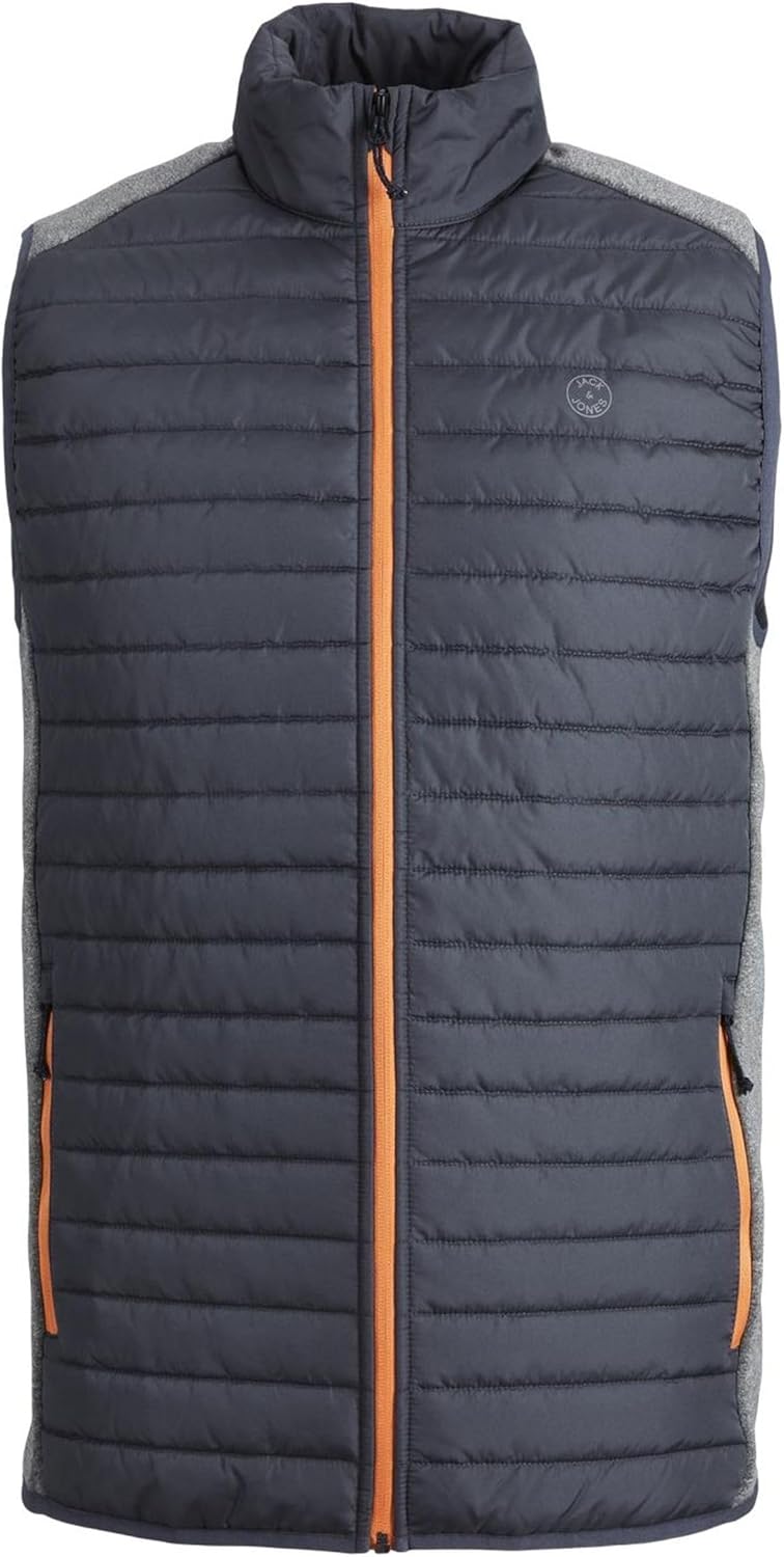JACK & JONES male Steppweste Steppweste S Schwarz, S Schwarz