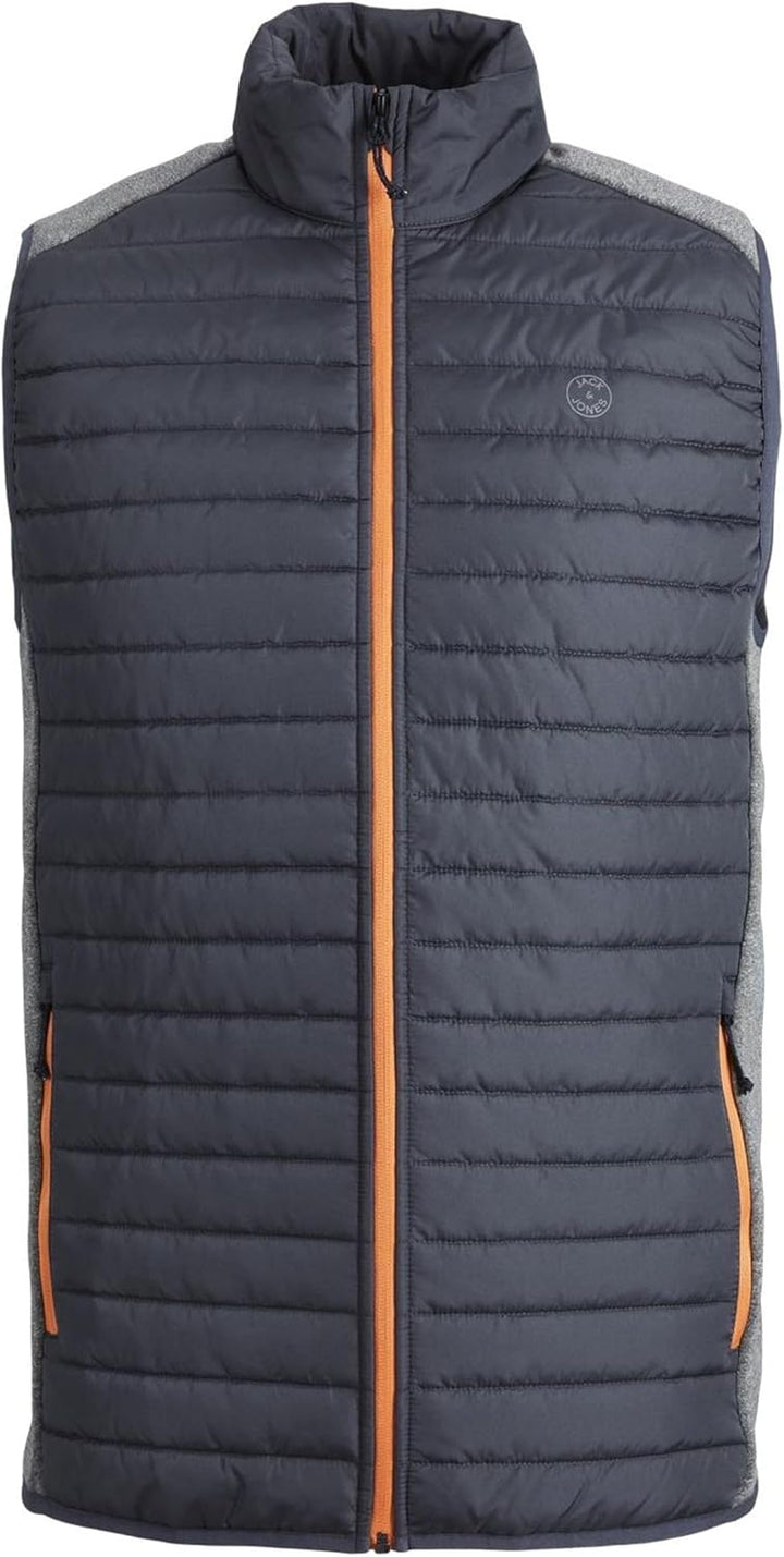 JACK & JONES male Steppweste Steppweste S Schwarz, S Schwarz