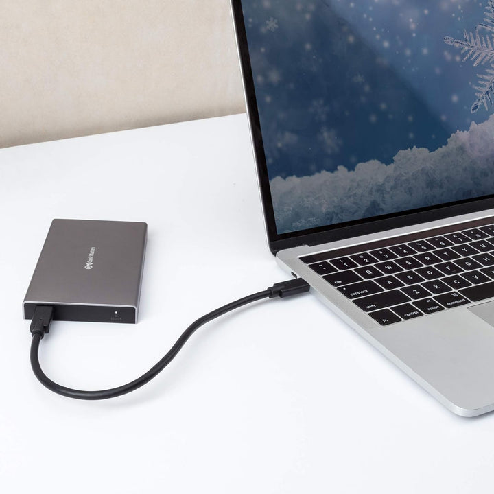 Cable Matters Aluminum 10Gbps USB 3.1 Gen 2 Externes SSD-Festplattengehäuse (USB C-Gehäuse, SSD Gehä