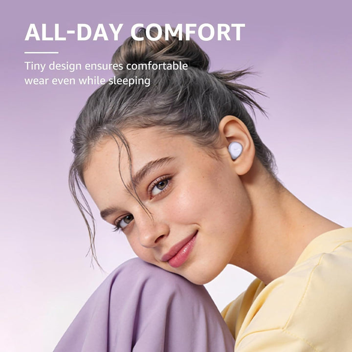 TOZO A1 In-Ear Kopfhörer Kabellos Bluetooth 5.3 mit 2 Mikrofonen für KI-Anrufe, App-Steuerung, 32 St