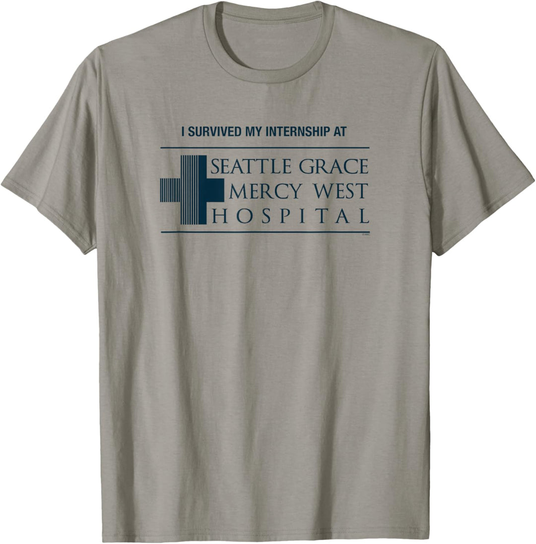 Grey's Anatomy Ich habe mein Praktikum Überlebt T-Shirt