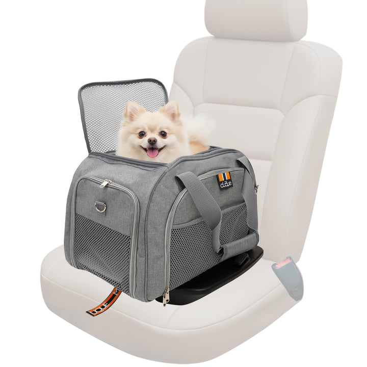 Modell CAR-GO Faltbare Hundebox und Transportbox für Katzen | ISOFIX für einfachen Einbau im Auto |