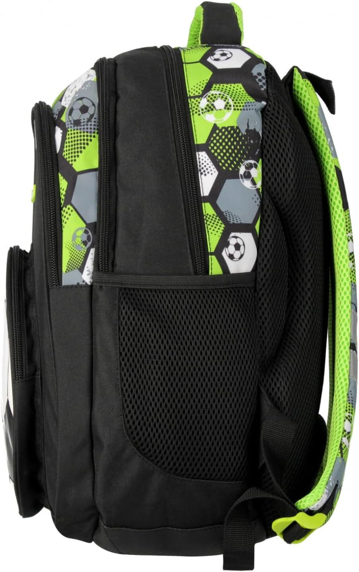 Goldkids - Schulranzen für Jungen und Mädchen, 4/6er-Set - Schul-Rucksack für Kinder mit Schlampermä