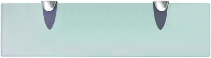 vidaXL Wand Regal Glasregal Glasboden Glasablage Badregal Glas 40x10 cm 8 mm 40 x 10 cm Transparent,