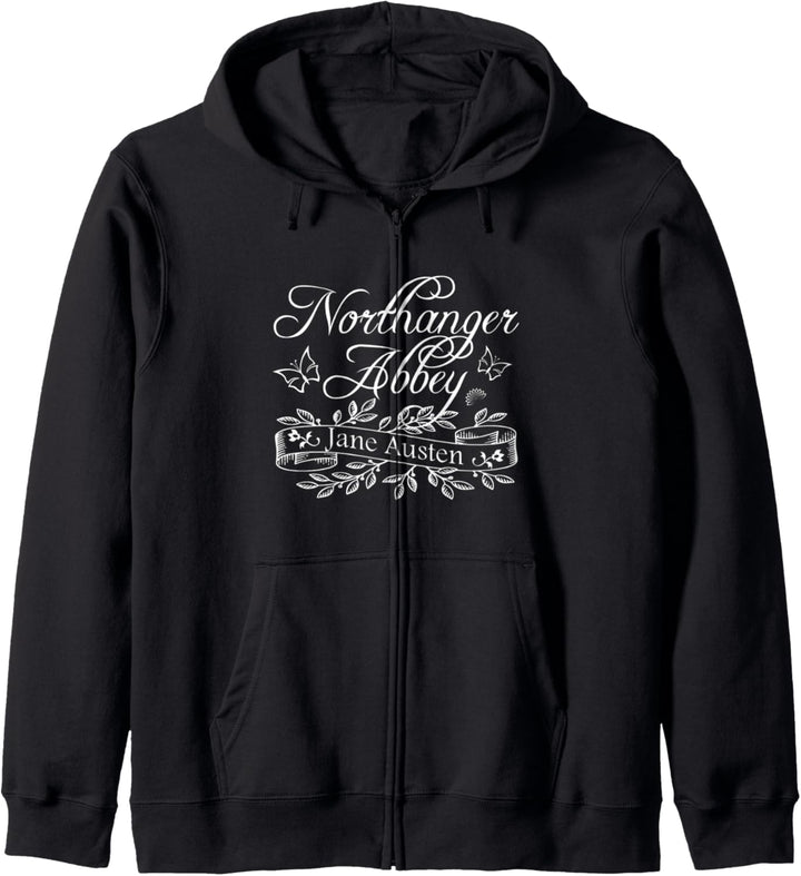 Jane Austen Northanger Abbey Romantic Novel Book Club Fans Kapuzenjacke