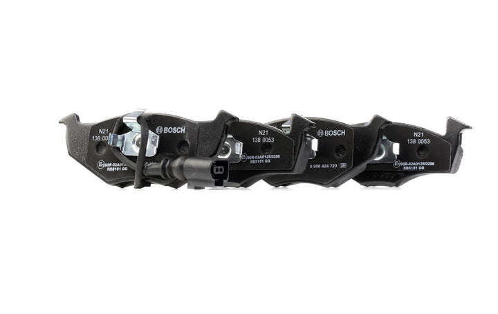 Bosch BP434 Bremsbeläge - Vorderachse - ECE-R90 Zertifizierung - vier Bremsbeläge pro Set