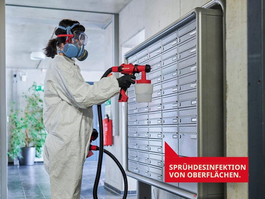Einhell elektrisches Farbsprühsystem TC-SY 500 P (500 W, für kleine und mittelgrosse Arbeitsflächen