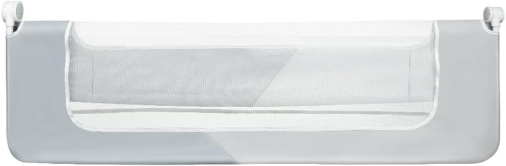 HUOLE Bettschutzgitter mit Verstellbarer Gurte,Rausfallschutz Bett 180° faltbar für Boxspringbett, B
